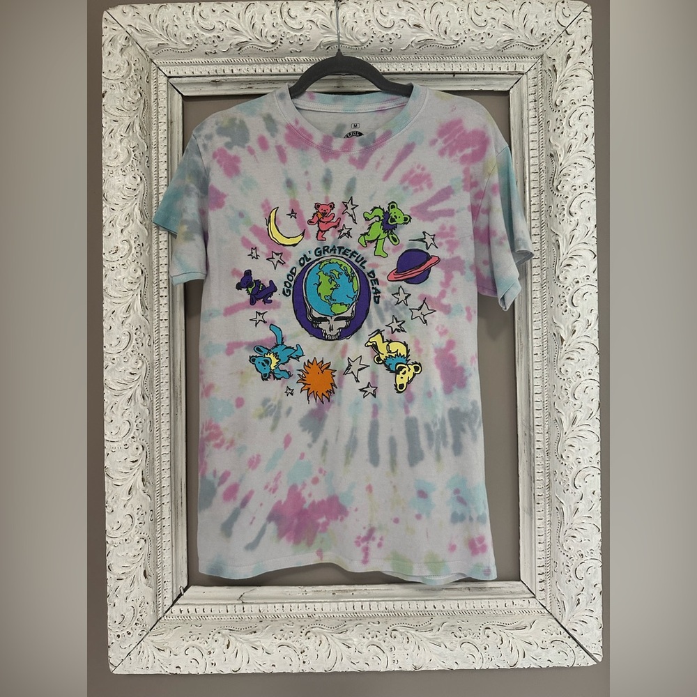 Grateful Dead Tie-Dye Earth Graphic T-Shirt. Size M. ❣️